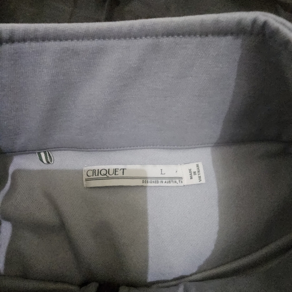 ⛳️ criquet dri fit full zip jacket size L - Picture 3 of 5